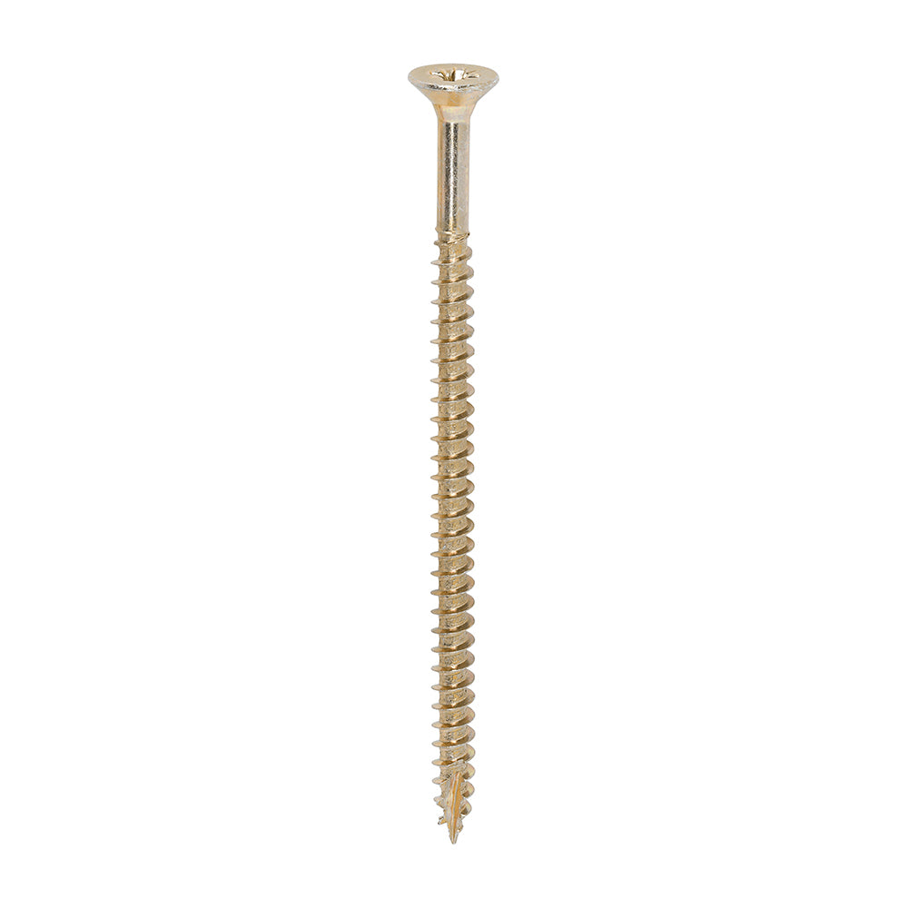 Classic Multi-Purpose Screws - PZ - Double Countersunk - Yellow - 5.0 x 90 - Box of 100