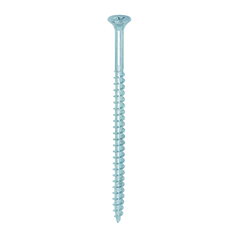 Solo Chipboard & Woodscrews - PZ - Double Countersunk - Zinc - 5.0 x 90 - Box of 100