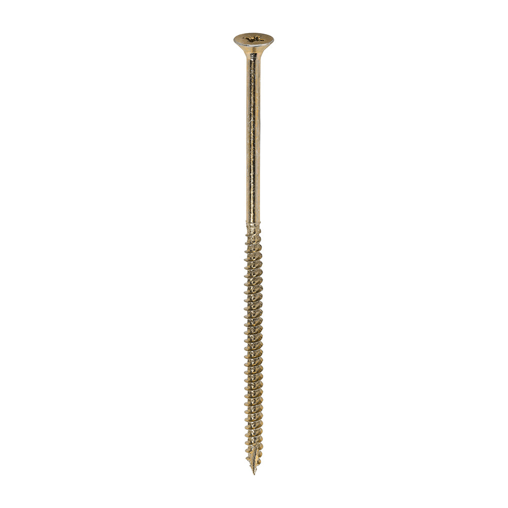 Classic Multi-Purpose Screws - PZ - Double Countersunk - Yellow - 5.0 x 120 - Box of 100
