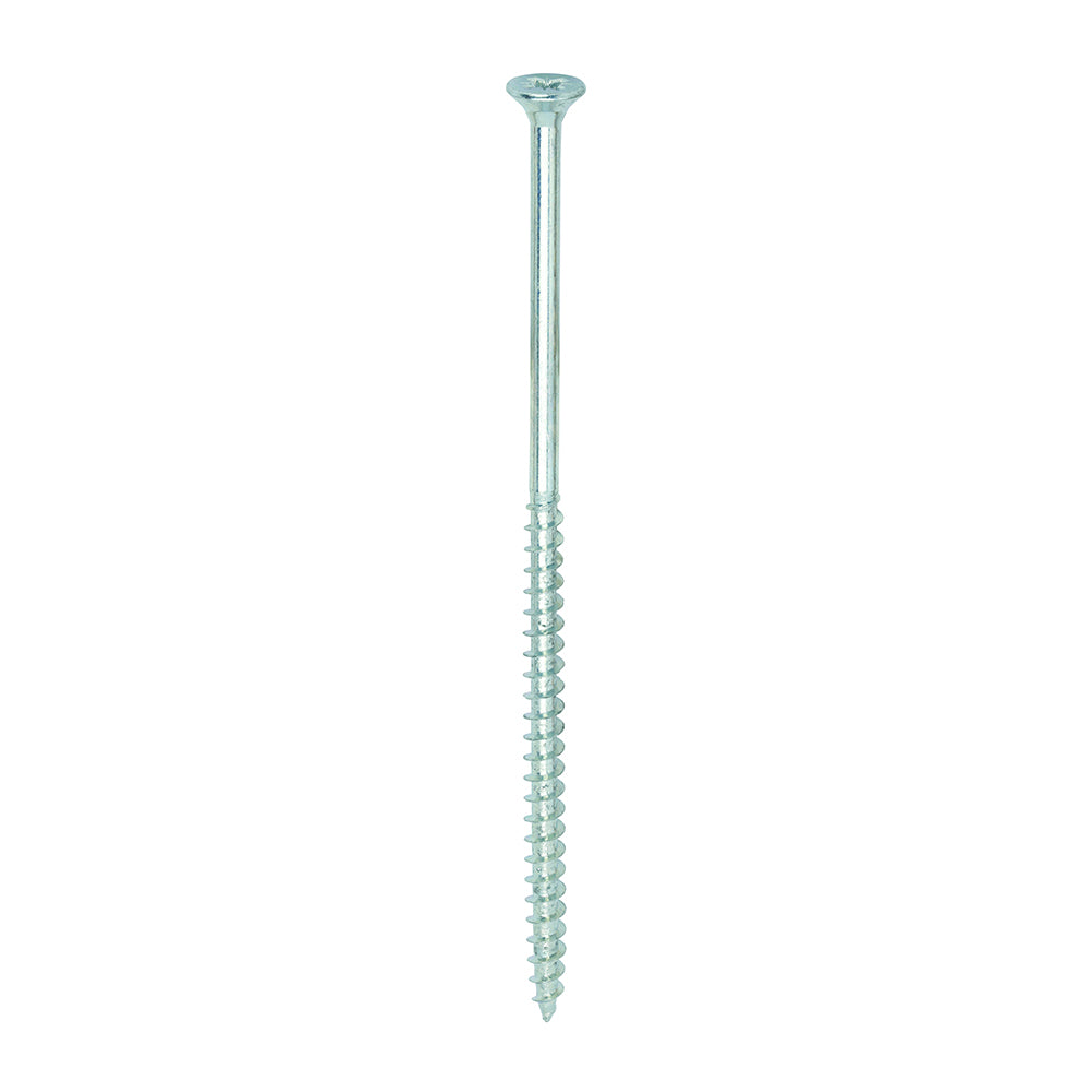 Solo Chipboard & Woodscrews - PZ - Double Countersunk - Zinc - 5.0 x 120 - Box of 100