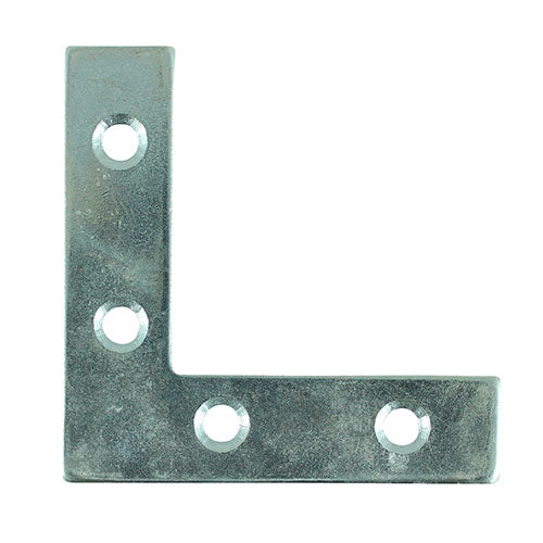 Corner Plates - Zinc - 50 x 50 x 13 - TIMpac of 4
