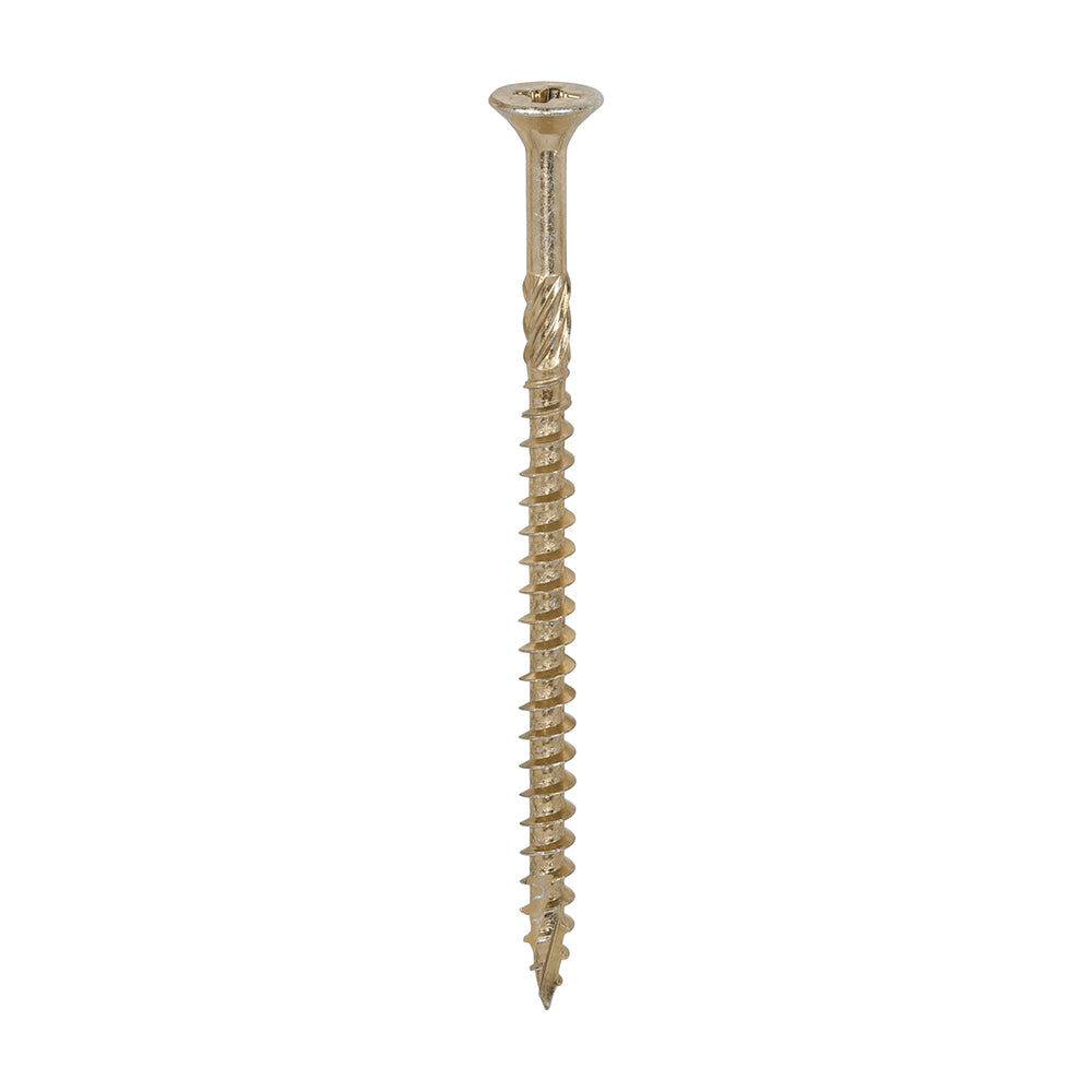 C2 Strong-Fix - PZ - Double Countersunk - Twin-Cut - Yellow - 6.0 x 100 - Box of 100