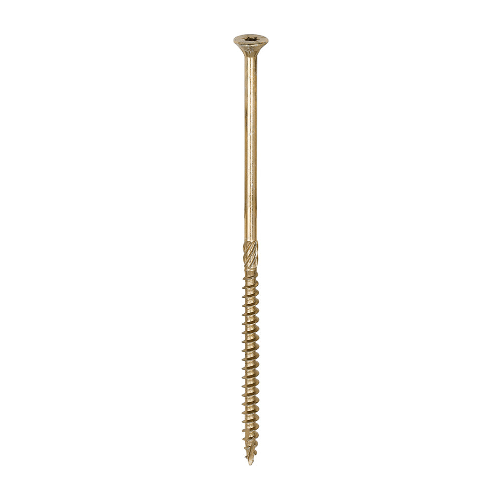 C2 Clamp-Fix - TX - Double Countersunk with Ribs - Twin-Cut - Yellow - 6.0 x 150 - Box of 100