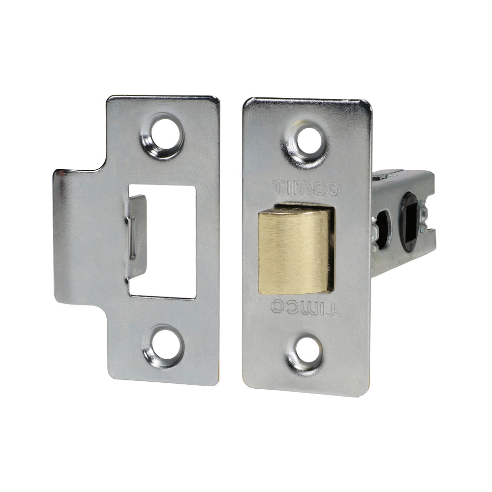 Economy Tubular Latch - Nickel - 79.5 case / 57.5 backset - Plain Bag of 1