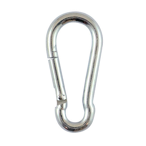 Carbine Hooks - Zinc - 6mm - TIMpac of 5