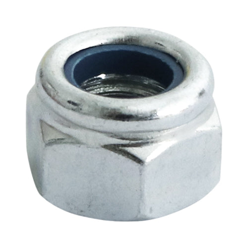 Nylon Nuts - Type P - Zinc - M6 - TIMpac of 20