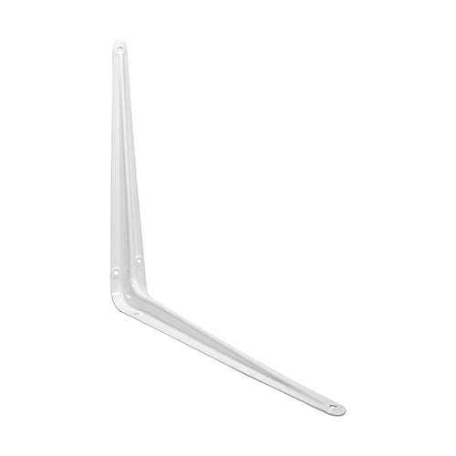 London Pattern Shelf Bracket - White - 350 x 300mm - Unit of 1