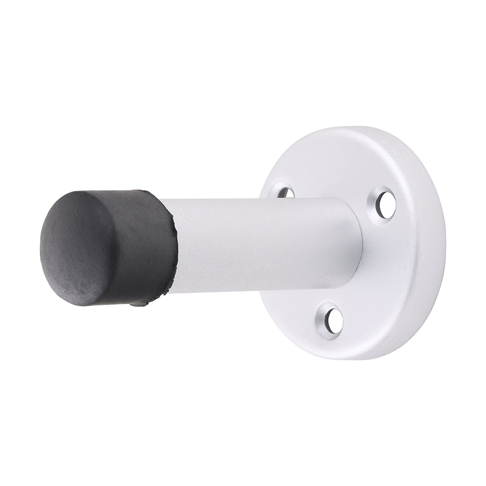Projection Door Stop - Satin Anodised Aluminium - 70mm - TIMpac of 1