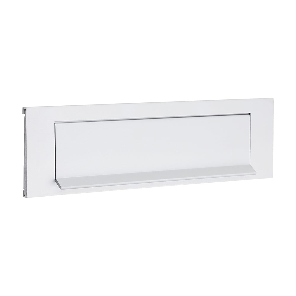 Letter Plate - Satin Anodised Aluminium - 254 x 76 - TIMbag of 1
