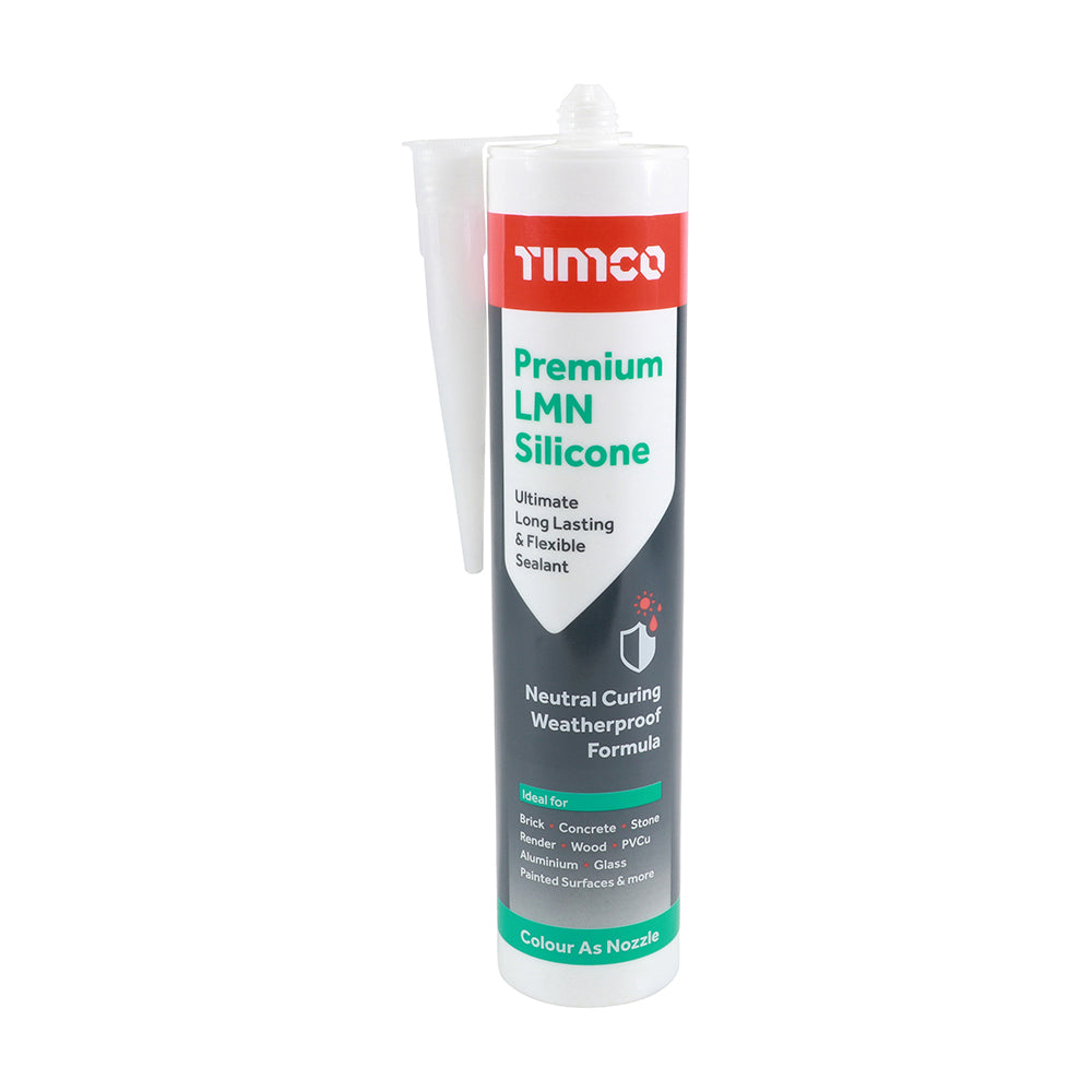 Premium LMN Silicone - Clear - 300ml - Cartridge of 1