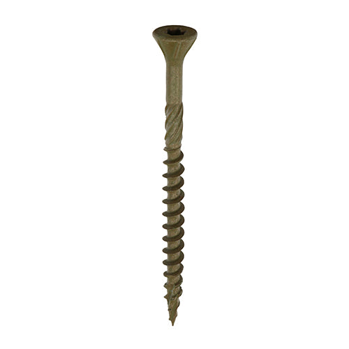 C2 Deck-Fix - TX - Countersunk with Ribs - Twin-Cut - Green - 4.5 x 75 - TIMbag of 120