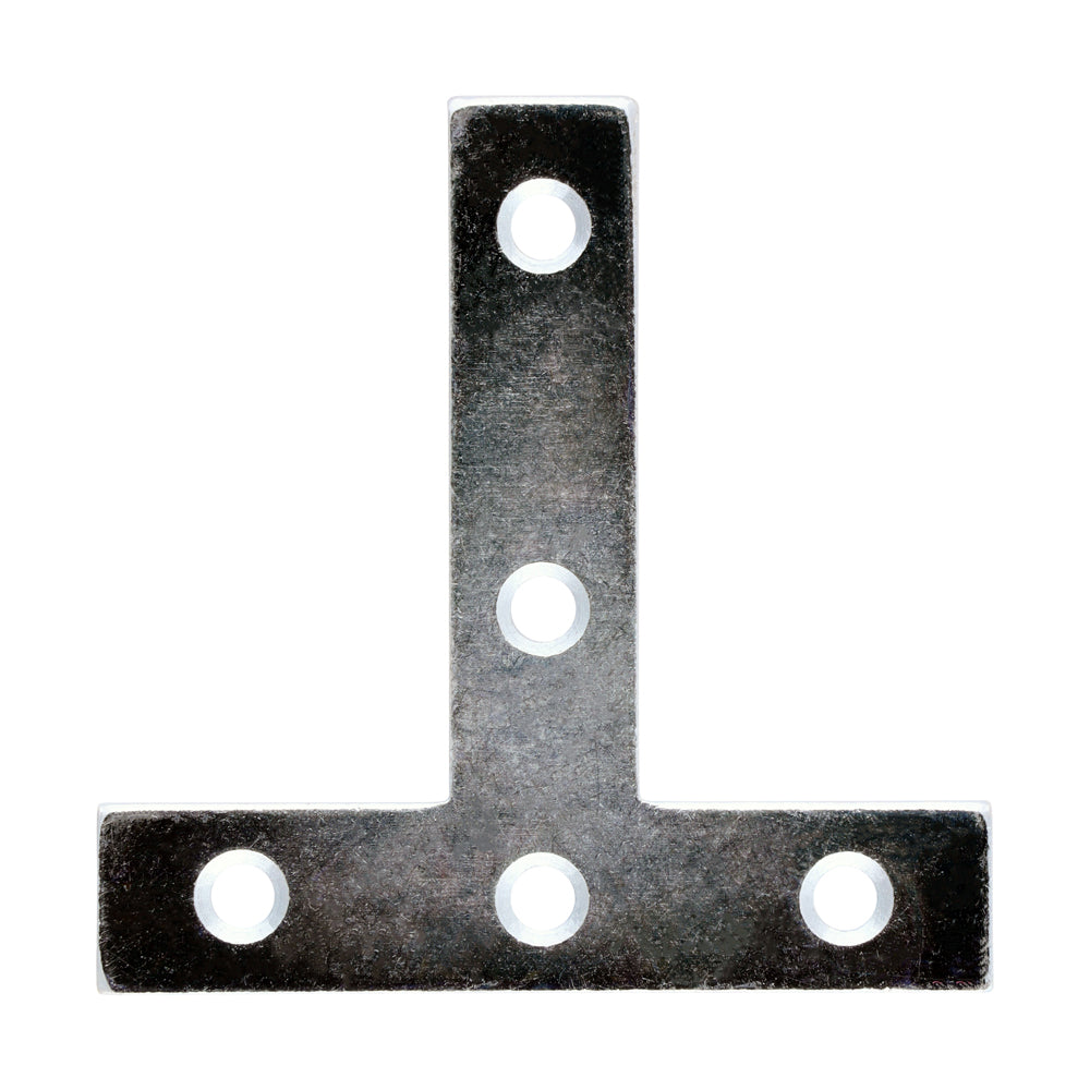 Tee Plates - Zinc - 76 x 76 x 16 - Box of 25