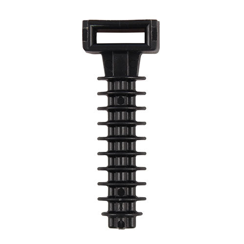 Cable Tie Plugs - Black - 8.0 x 40 - Bag of 100