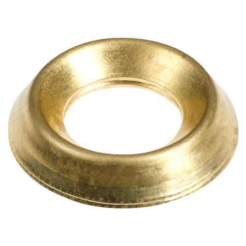 Screw Cups - Electro Brass - To fit 8 Gauge Screws - TIMbag of 800