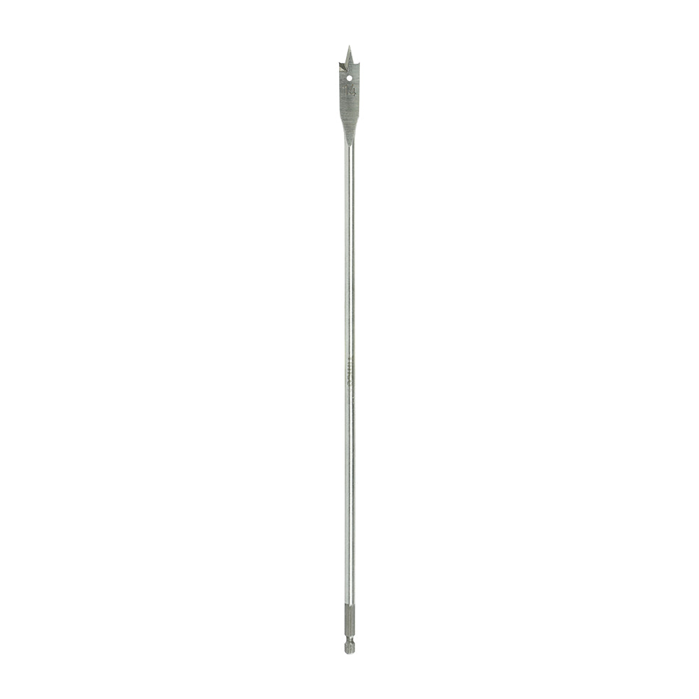Long Flat Wood Bit - 14.0 x 400 - Blister Pack of 1