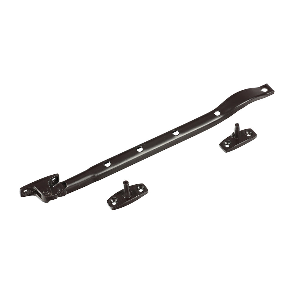 Casement Stay (900A) - Brown - 250mm - Bag of 1