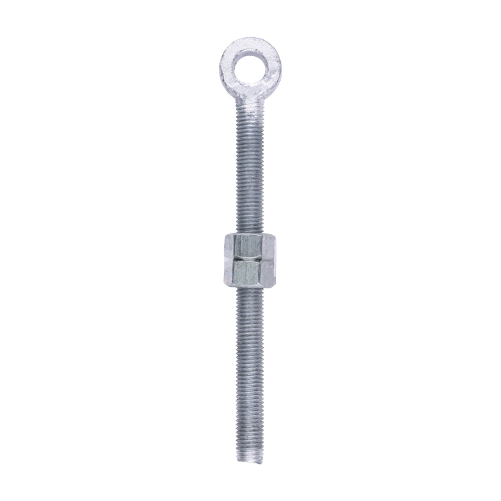 Adjustable Gate Eye with Nuts - Hot Dipped Galvanised - M19 x 250 - Unit of 1
