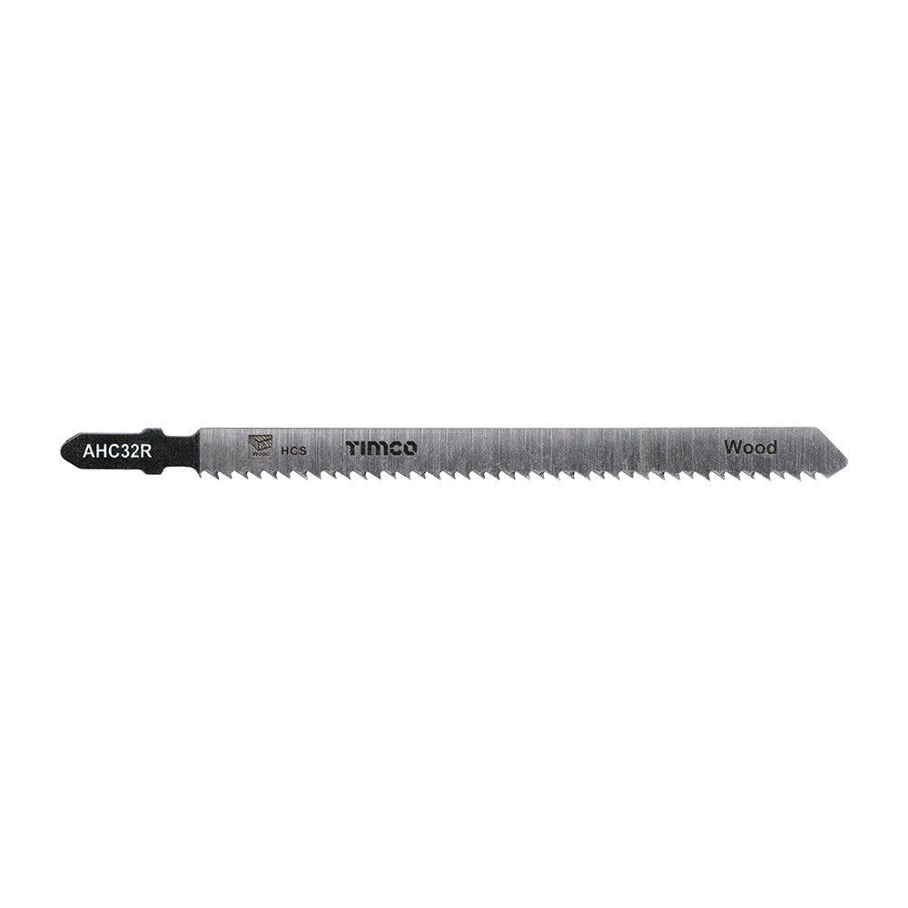 Jigsaw Blades - Wood Cutting - HCS Blades - T101BRLong - T101BRLong - Pack of 5