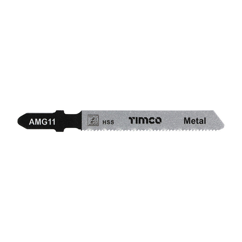 Jigsaw Blades - Metal Cutting - HSS Blades - T118A - T118A - Pack of 5