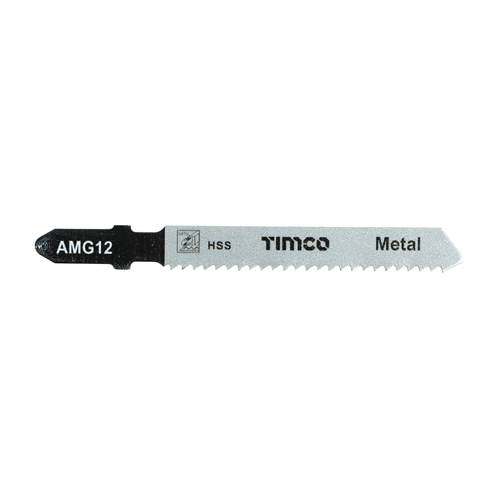 Jigsaw Blades - Metal Cutting - HSS Blades - T118B - T118B - Pack of 5