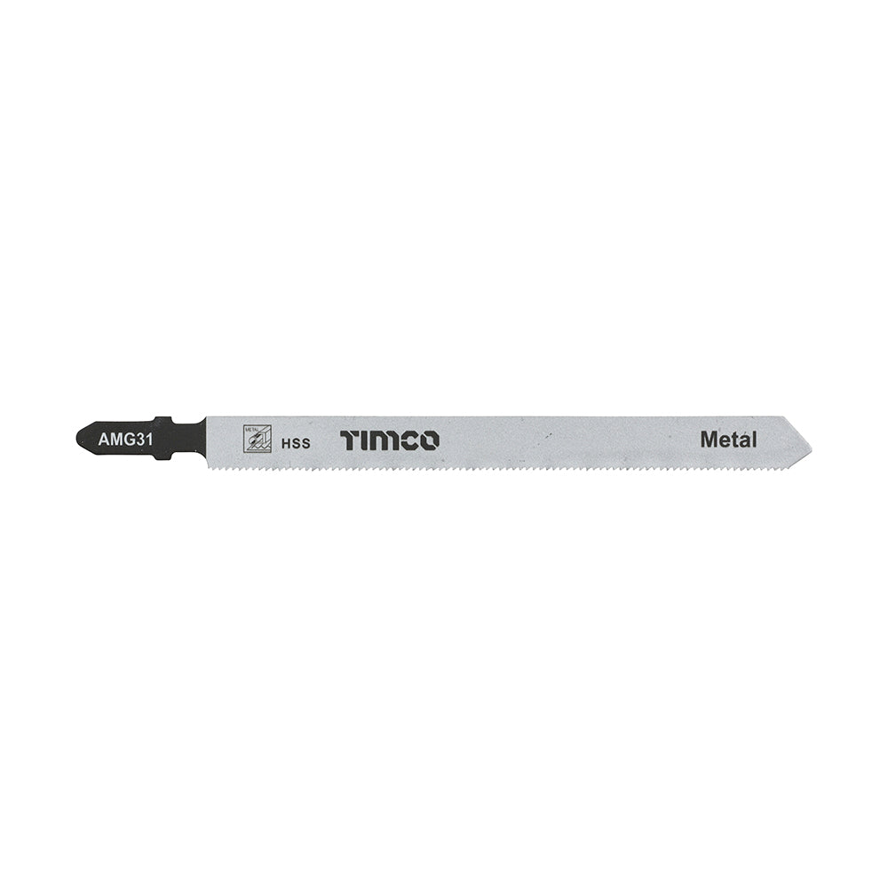 Jigsaw Blades - Metal Cutting - HSS Blades - T318A - T318A - Pack of 5