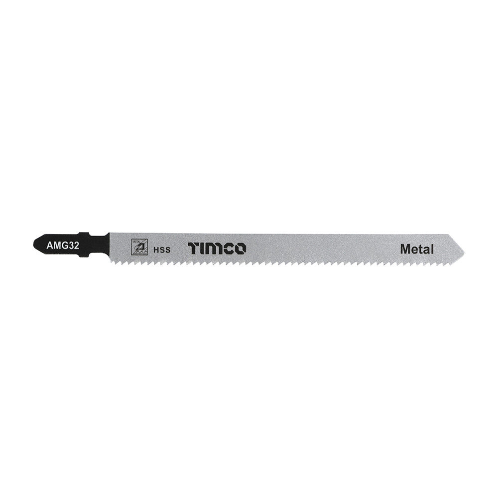 Jigsaw Blades - Metal Cutting - HSS Blades - T318B - T318B - Pack of 5