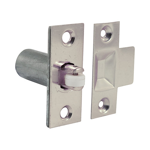 Adjustable Roller Catches - Nickel - 39mm - Bag of 50
