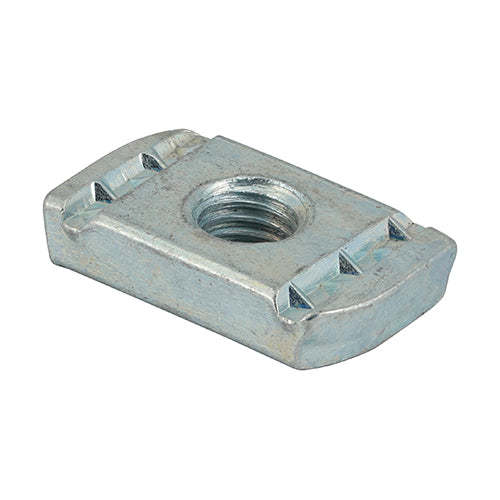 Channel Nuts Without Spring - Zinc - M12 - Box of 100