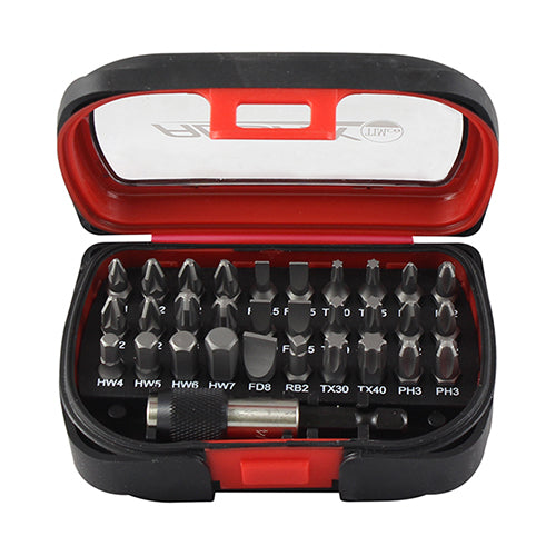 Mixed S2 Driver Bit Set - Case of 31