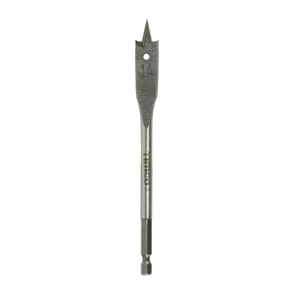 Flat Wood Bit - 14.0 x 152 - Blister Pack of 1