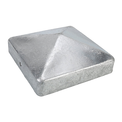 Fence Post Cap - Zinc - 100mm - Unit of 1