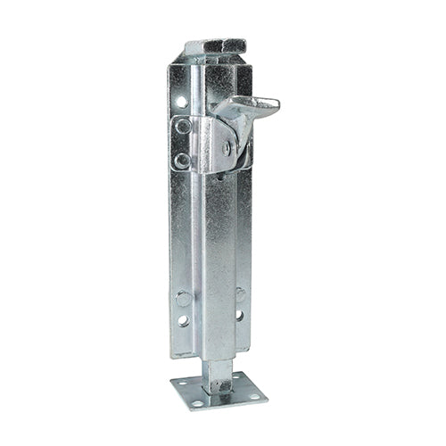 Foot Bolt - Zinc - 8" - Plain Bag of 1