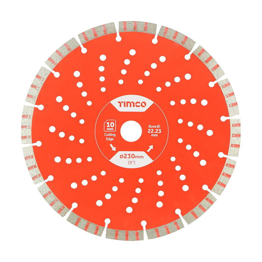 Trade Diamond Blade - Segmented - 230 x 22.2 - Box of 1