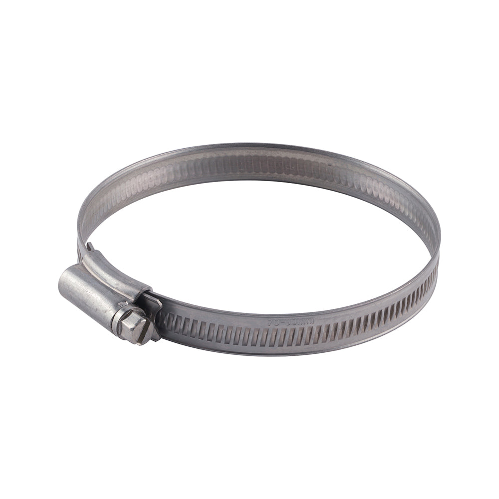 Hose Clips - Stainless Steel - 70 - 90mm - Bag of 10