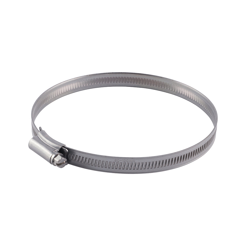Hose Clips - Stainless Steel - 90 - 120mm - Bag of 10