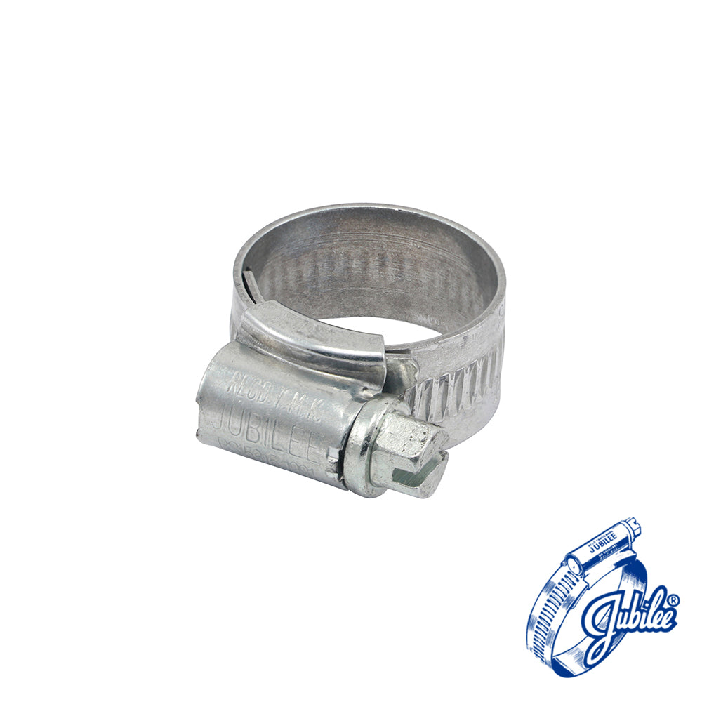Jubilee Clip Mild Steel - 0MS - 16 - 22mm - Box of 10