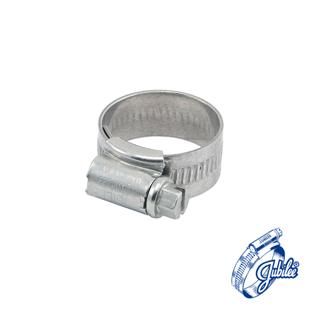 Jubilee Clip Mild Steel - 0XMS - 18 - 25mm - Box of 10