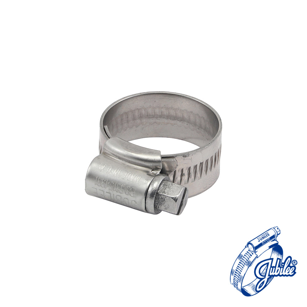 Jubilee Clip Stainless Steel - 0XSS - 18 - 25mm - Box of 10