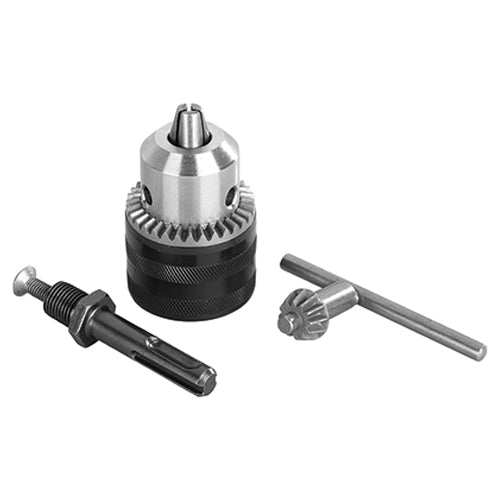 1/2" Chuck, Key & SDS Plus Adaptor Set - 1/2" - Blister Pack of 1