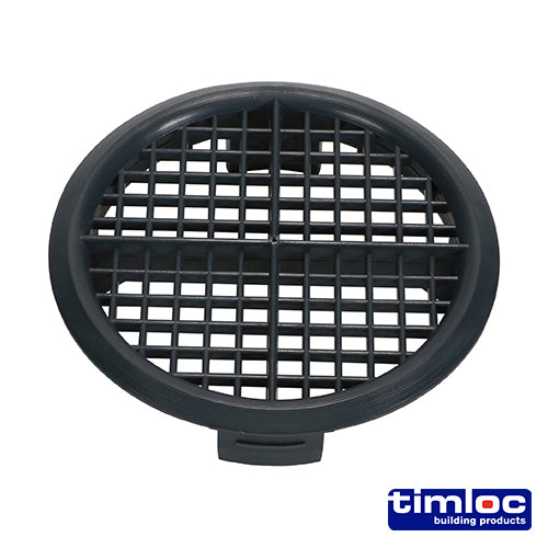 Timloc Push-in Soffit Vent - Grey - 1139 - 70mm - Bag of 10