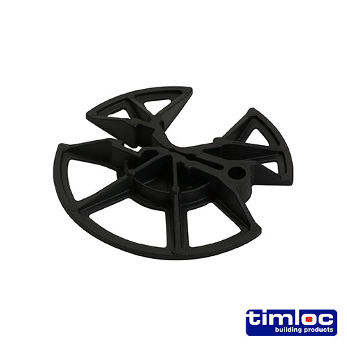 Insulation Retaining Discs - Black - 65mm Dia - Bag of 250
