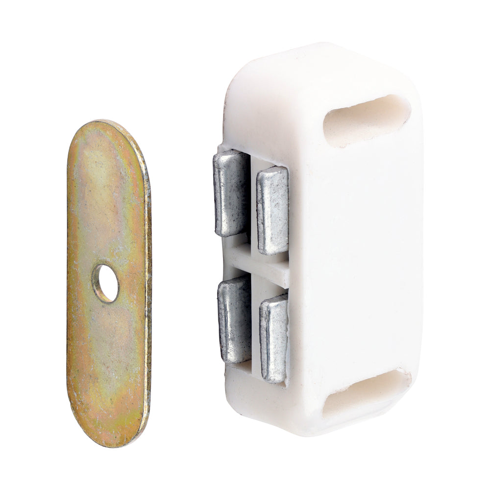 Magnetic Catches - White - 4kg - Bag of 100