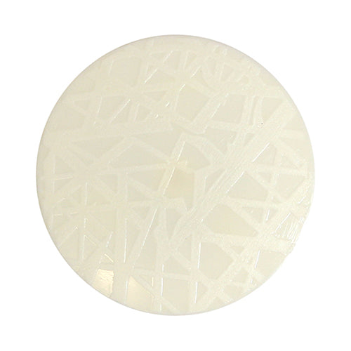 Plastic Cover Caps For Metal Insulation Fixings - 38mm - Bag of 100