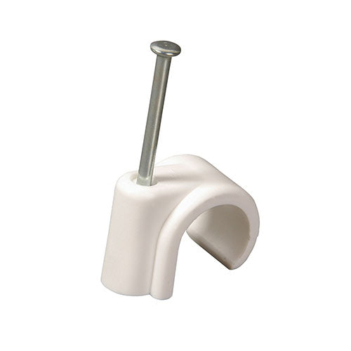 Pipe Clips - Nail In - 15mm - Bag of 50