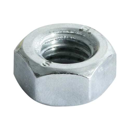 Hex Full Nuts - Zinc - M20 - Carton of 400