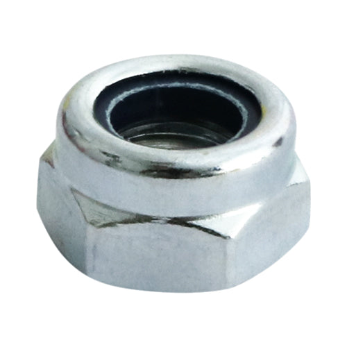 Nylon Nuts - Type T - Zinc - M16 - Box of 100