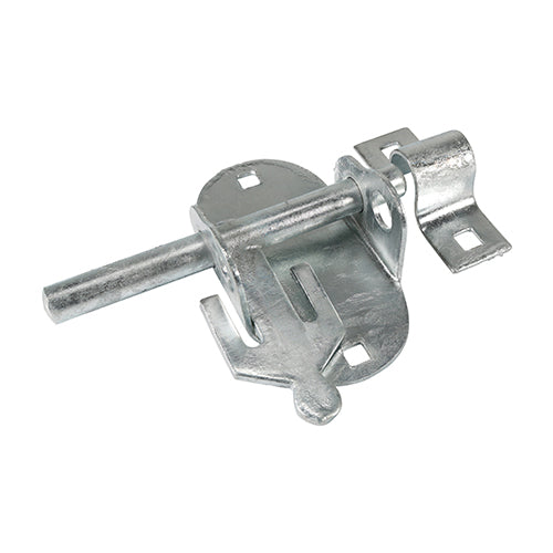 Oval Padbolt - Hot Dipped Galvanised - 4" - Plain Bag of 1