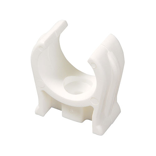 Pipe Clips - Open - Single - 15mm - Bag of 50