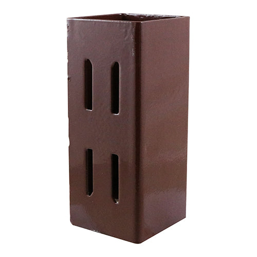 Post Extender - Quick Fit - Oxide Red - 75mm - Unit of 1