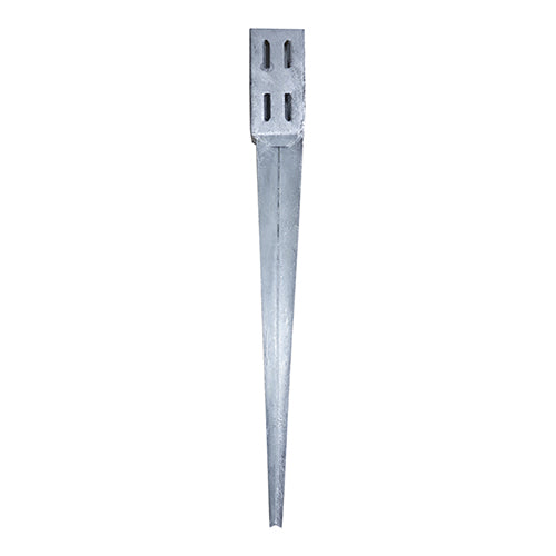 Drive in Post Spike - Quick Fit - Hot Dipped Galvanised - 75 x 600mm - Unit of 1